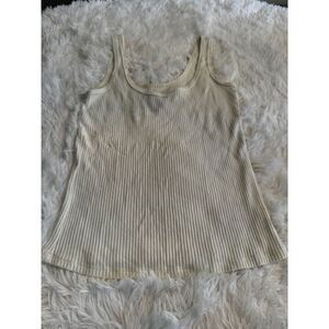 L'Agence cream tank top XS